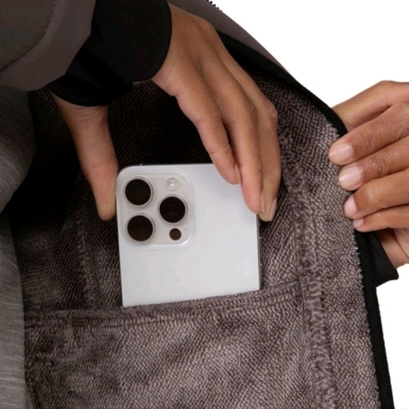 Free Country Gray Taupe Super Softshell Jacket Medium 8-10 New No Tags - Picture 4 of 17